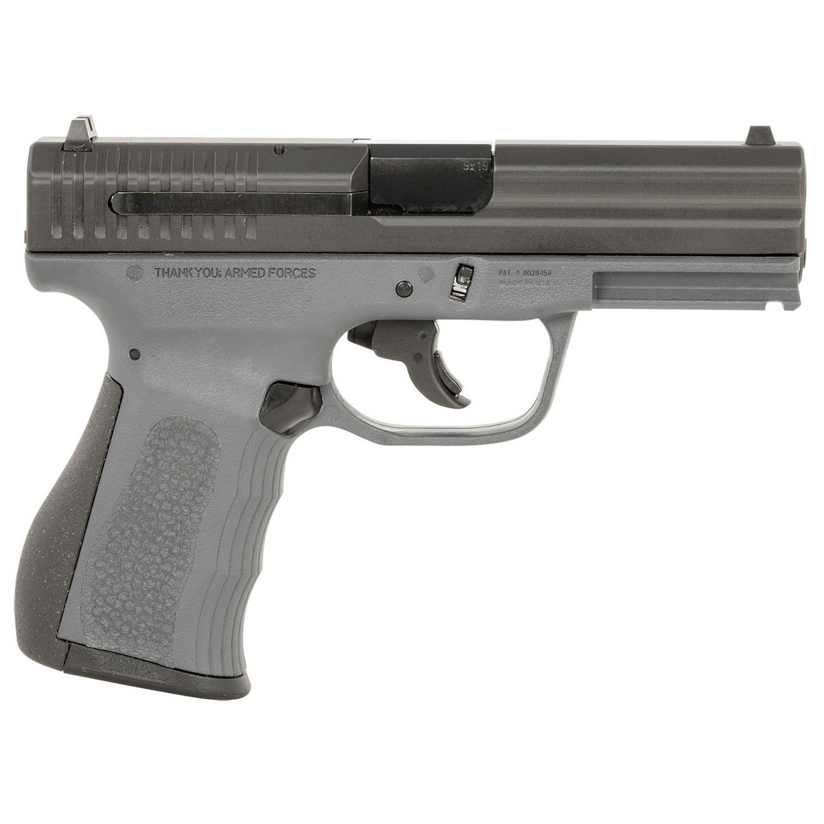 FMK Firearms 9C1 G2 CA/MA Compliant 9mm 3.87" 10rds Compact Pistol, Sniper Gray - G9C1G2PSSCM - Fmk Firearms