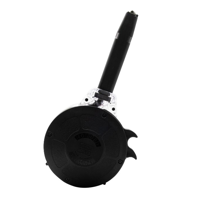 KCI USA 50rds .40 S&W Drum Magazine - Black Heavy-Duty - KCI-MZ028
