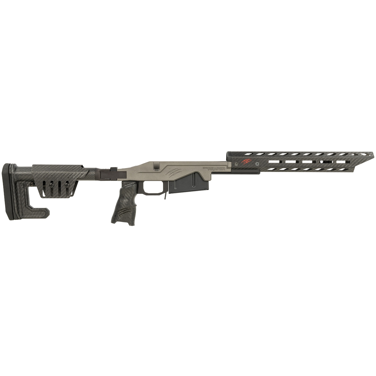 Fierce Firearms Long Action Chassis Kit Tungsten Gray - Fierce Firearms Long Action Chassis Kit for Superior Precision - LACHSTU - Fierce Firearms