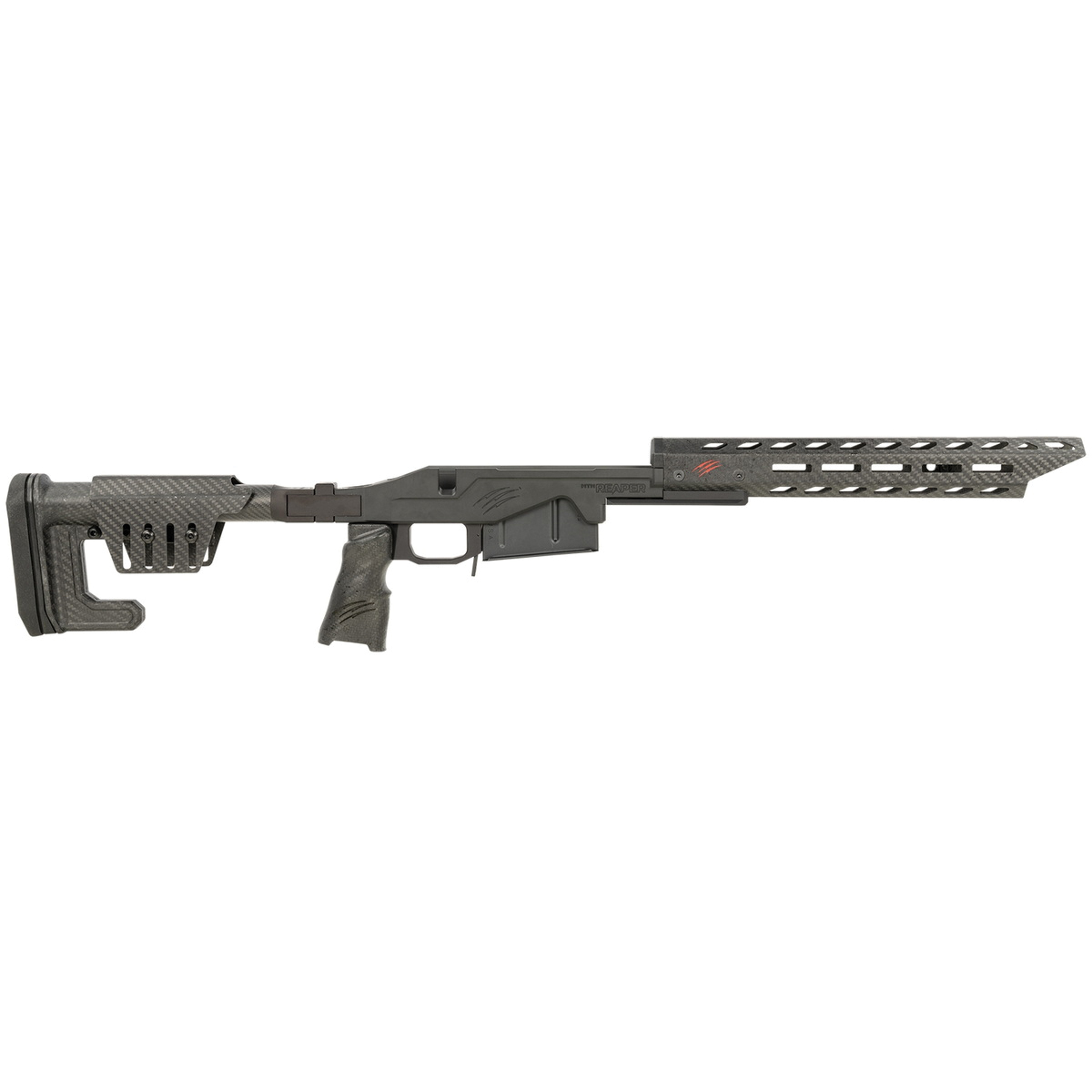 Fierce Firearms Long Action Chassis Kit Black - For Enhanced Durability and Performance - LACHSBL - Fierce Firearms