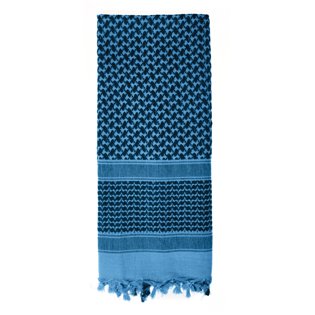 Rothco Rothco Shemagh Tactical Desert Keffiyeh Scarf - Black - Blue