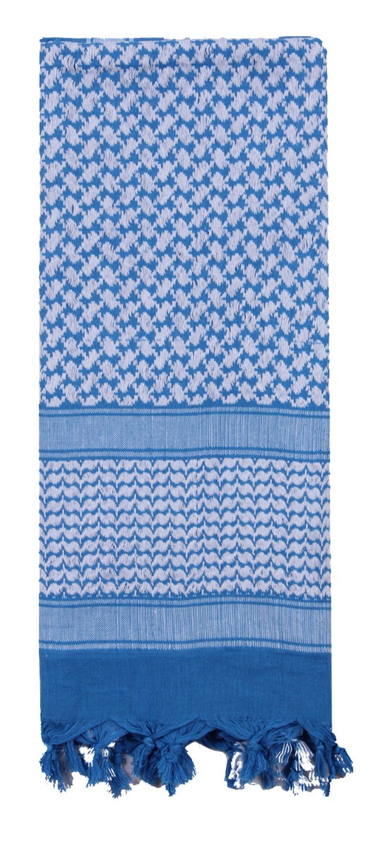 Rothco Rothco Shemagh Tactical Desert Keffiyeh Scarf - Blue - White