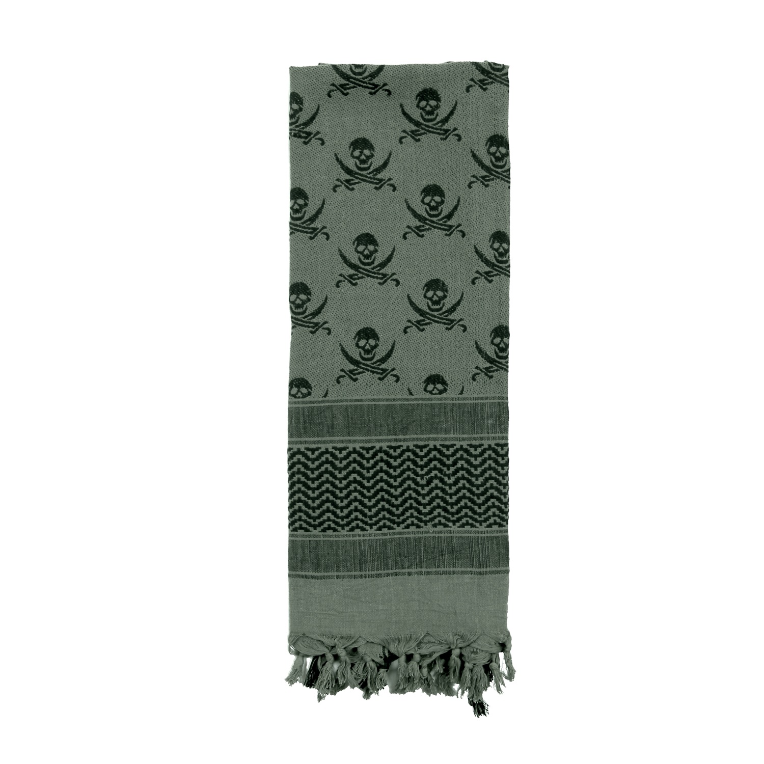 Rothco Rothco Skulls Shemagh Tactical Desert Keffiyeh Scarf - Foliage Green