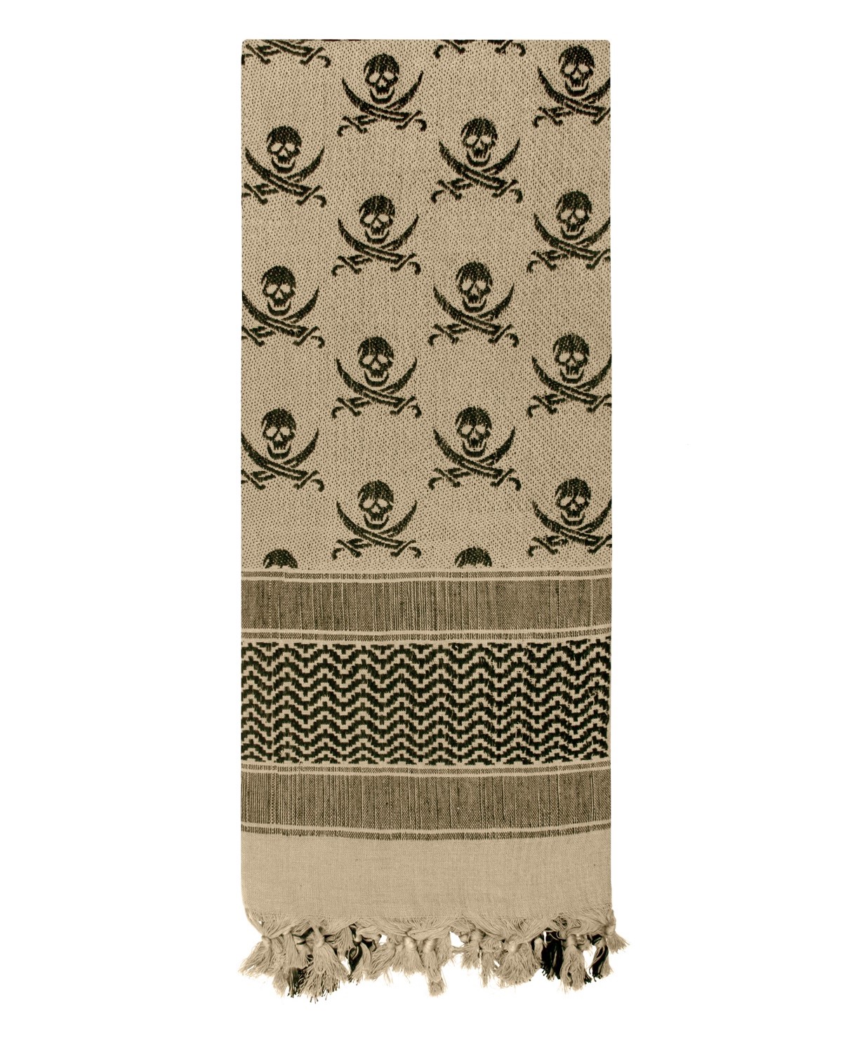 Rothco Rothco Skulls Shemagh Tactical Desert Keffiyeh Scarf - Tan