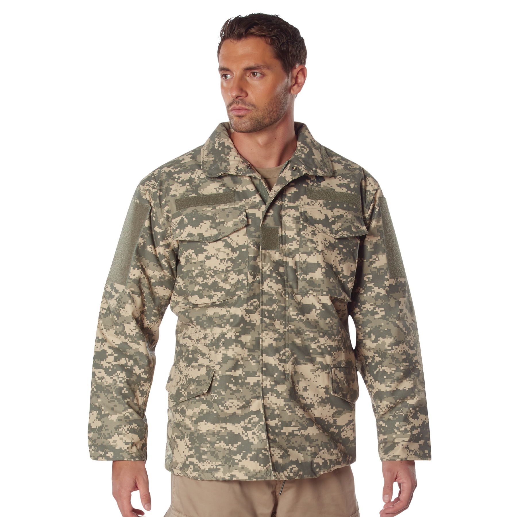 Rothco Rothco M-65 Field Jacket - Acu Digital Camo, Medium