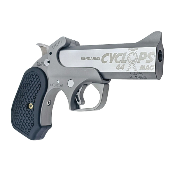 Bond Arms Cyclops .44 Magnum 4.25" 1rds Pistol, Stainless - BACY - Bond Arms