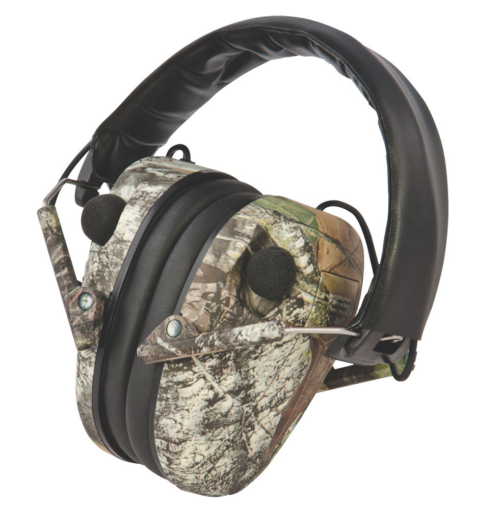 Caldwell E-MAX 23 dB Low Profile Electronic Hearing Protector, Mossy Oak Break-Up - 487200 - Caldwell