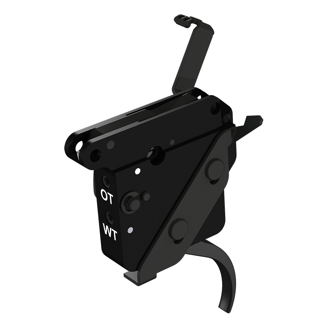 Hiperfire Trigger Curved - Black Finish for Enhanced Performance and Ergonomic Control - R7PCT - Hiperfire