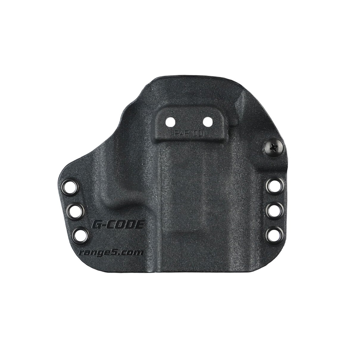 G-Code Paradigm IWB/OWB Holster Ambidextrous Small Black - Flexible and Versatile Carry Solution - PAR-001-BK