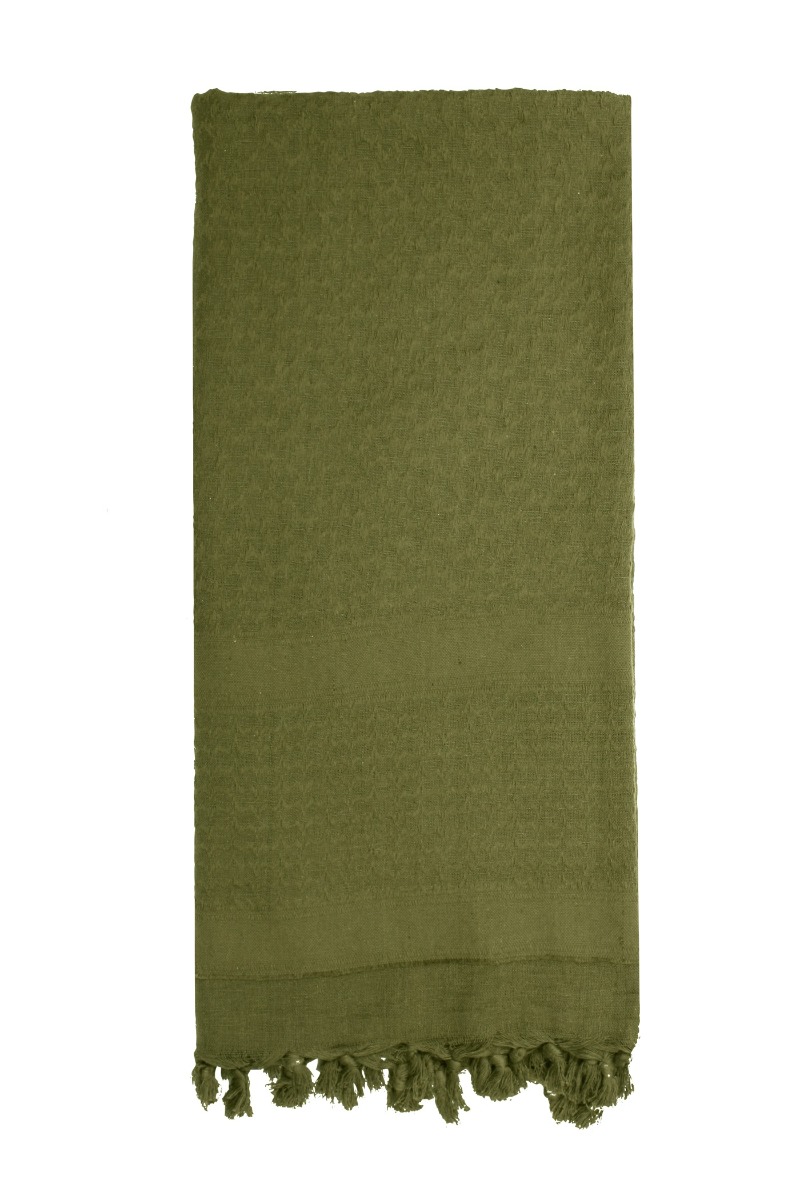 Rothco Rothco Solid Color Shemagh Tactical Desert Keffiyeh Scarf - Olive Drab