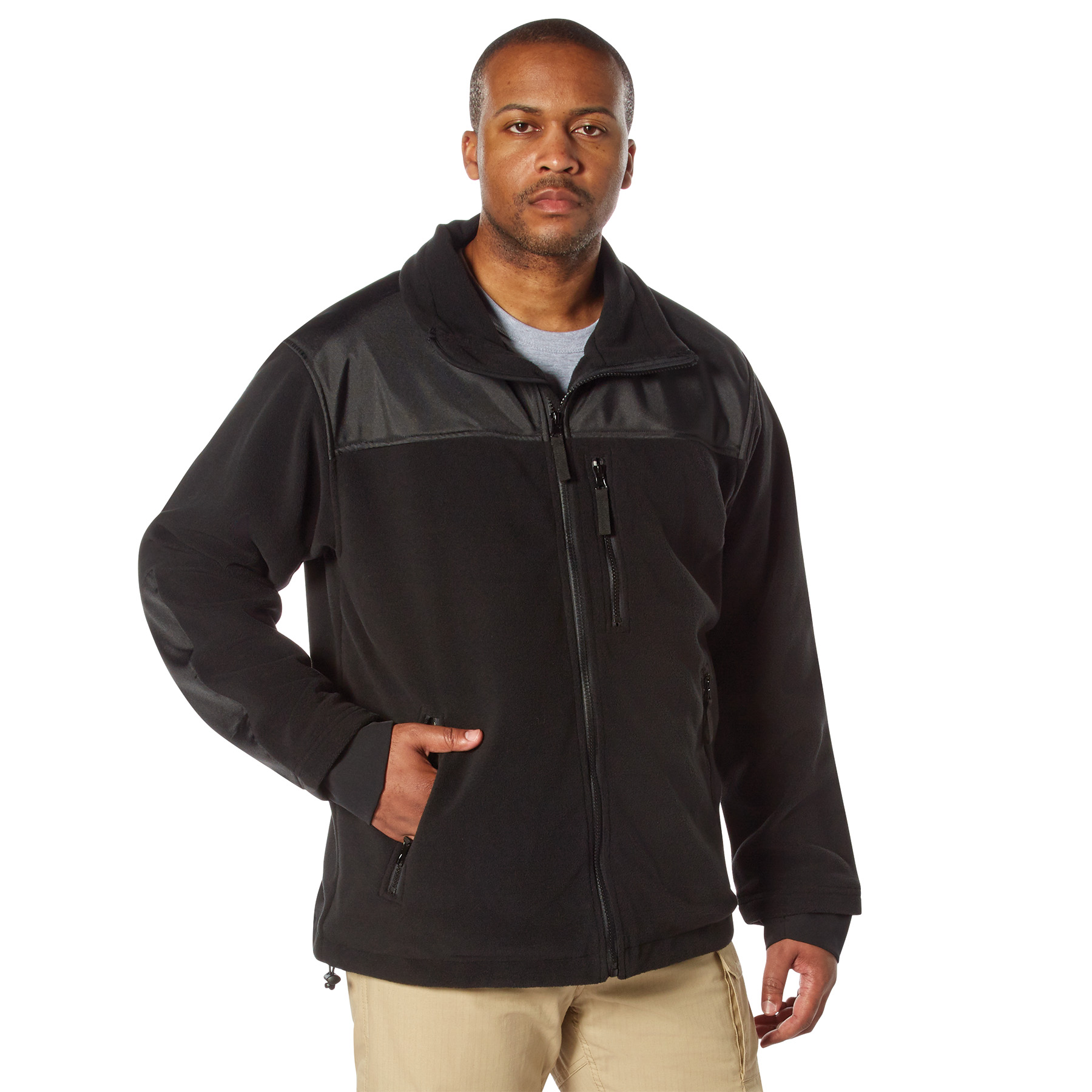 Rothco Rothco Concealed Carry Spec Ops Fleece Jacket - Black, Small