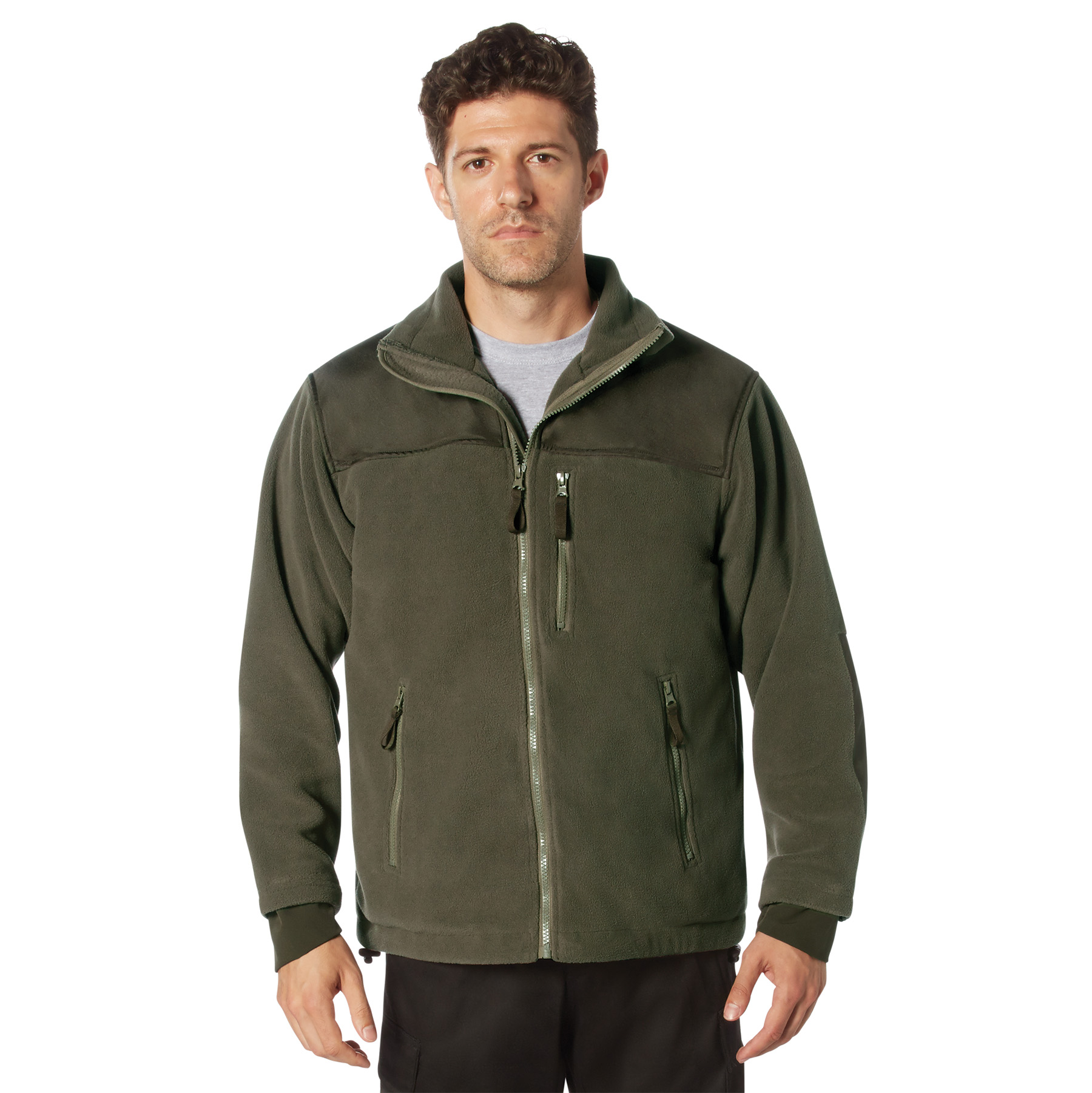Rothco Rothco Concealed Carry Spec Ops Fleece Jacket - Olive Drab, Medium