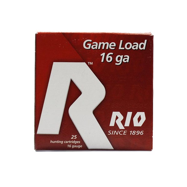 RIO 16ga 2.75" 1oz #7.5 1300 FPS Field Ammunition, 25 Round Box - RC1675
