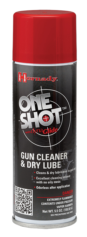 Hornady One Shot Gun Cleaner and Lube, 5 oz Aerosol - 9990