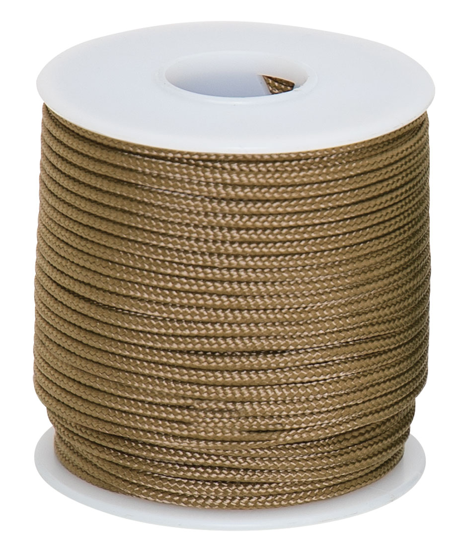 Rothco Rothco 95Lb Micro Cord 100Ft Spool - Coyote Brown