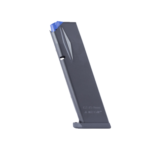 Mec-Gar CZ 75B/85B/SP-01/Shadow/Shadow 2 9mm 17rd Flush Fit Magazine, Anti-Friction Coating - MGCZ7517AFC - Mec-Gar