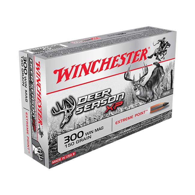 Winchester Deer Season XP .300 Win Mag 150gr Rifle Ammunition, 20 Rounds - X300DS - Winchester