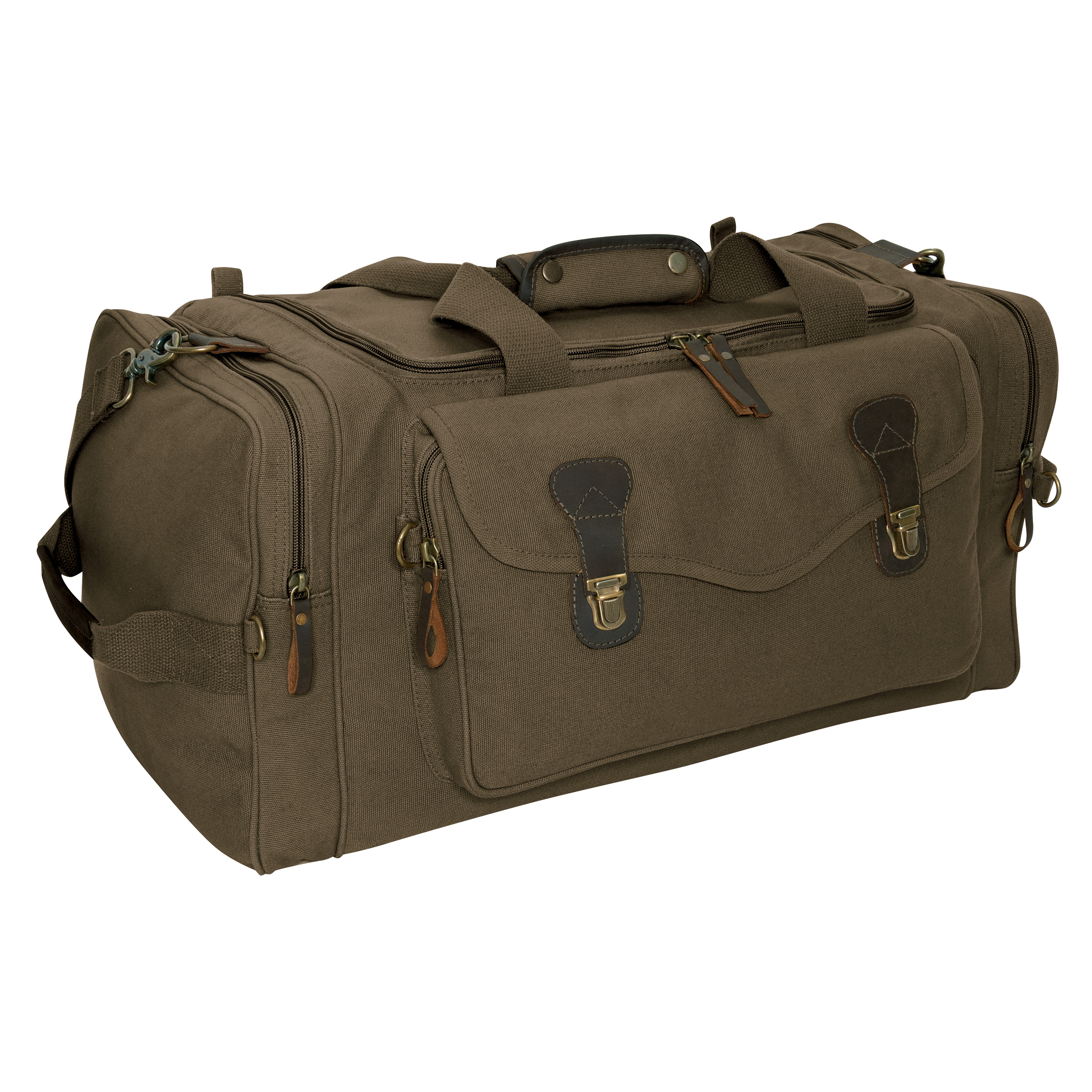 Rothco Rothco Canvas Long Weekend Bag - Olive Drab