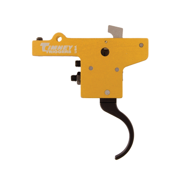 Timney Triggers Featherweight Trigger, Black/Yellow - Timney Triggers