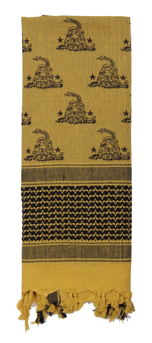 Rothco Rothco Gadsden Snake Shemagh Tactical Desert Scarf - Desert Sand