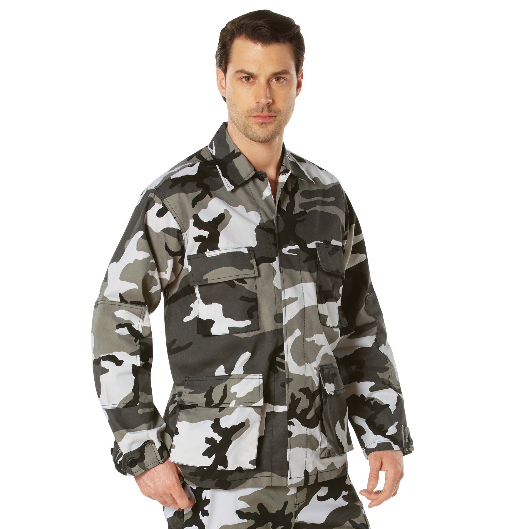 Rothco Rothco Twill Bdu Shirt - City Camo, Medium