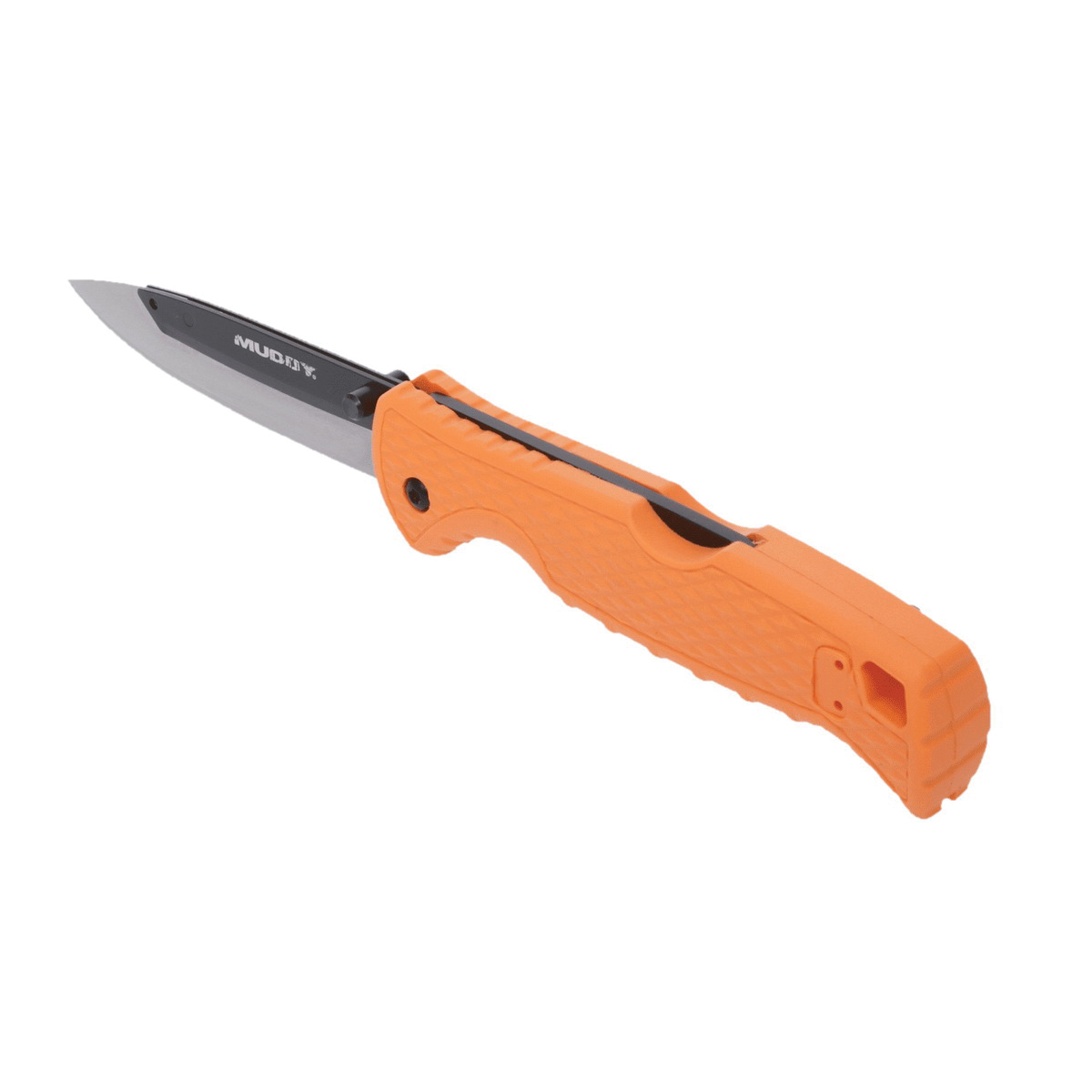 Muddy Swap Replace-A-Blade Folding Knife Drop Point, Blaze Orange - Interchangeable Blade System, Sharp Drop Point Blade - MUD-FL-35RB5PZ - Muddy Outdoors