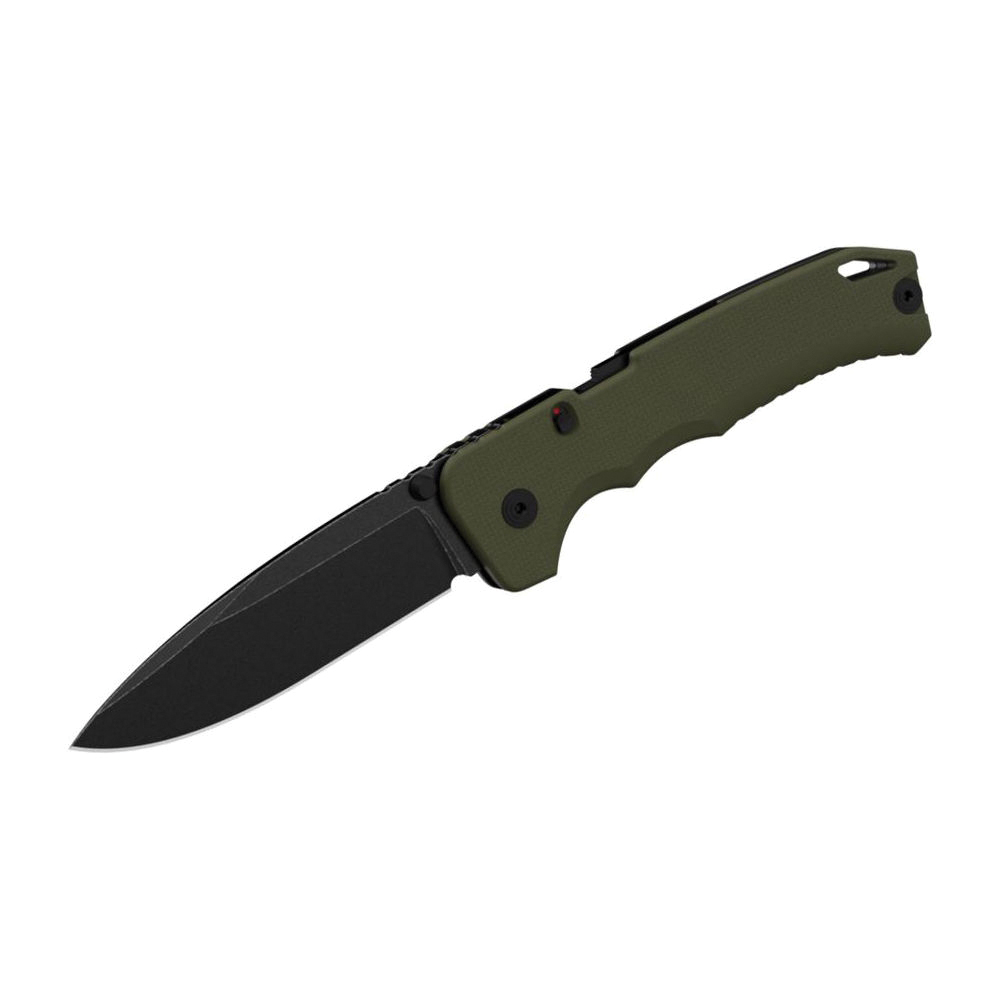 Cold Steel Swift III Folding Knife Drop Point OD Green - Fast Deployment, Secure Lock, Ideal for EDC and Tactical Use - CS-FL-40AT - Cold Steel