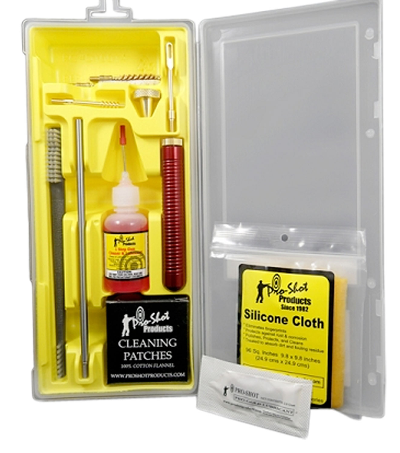 ProShot Classic .22 Pistol Slotted Tip Cleaning Box Kit - P22KIT - Proshot