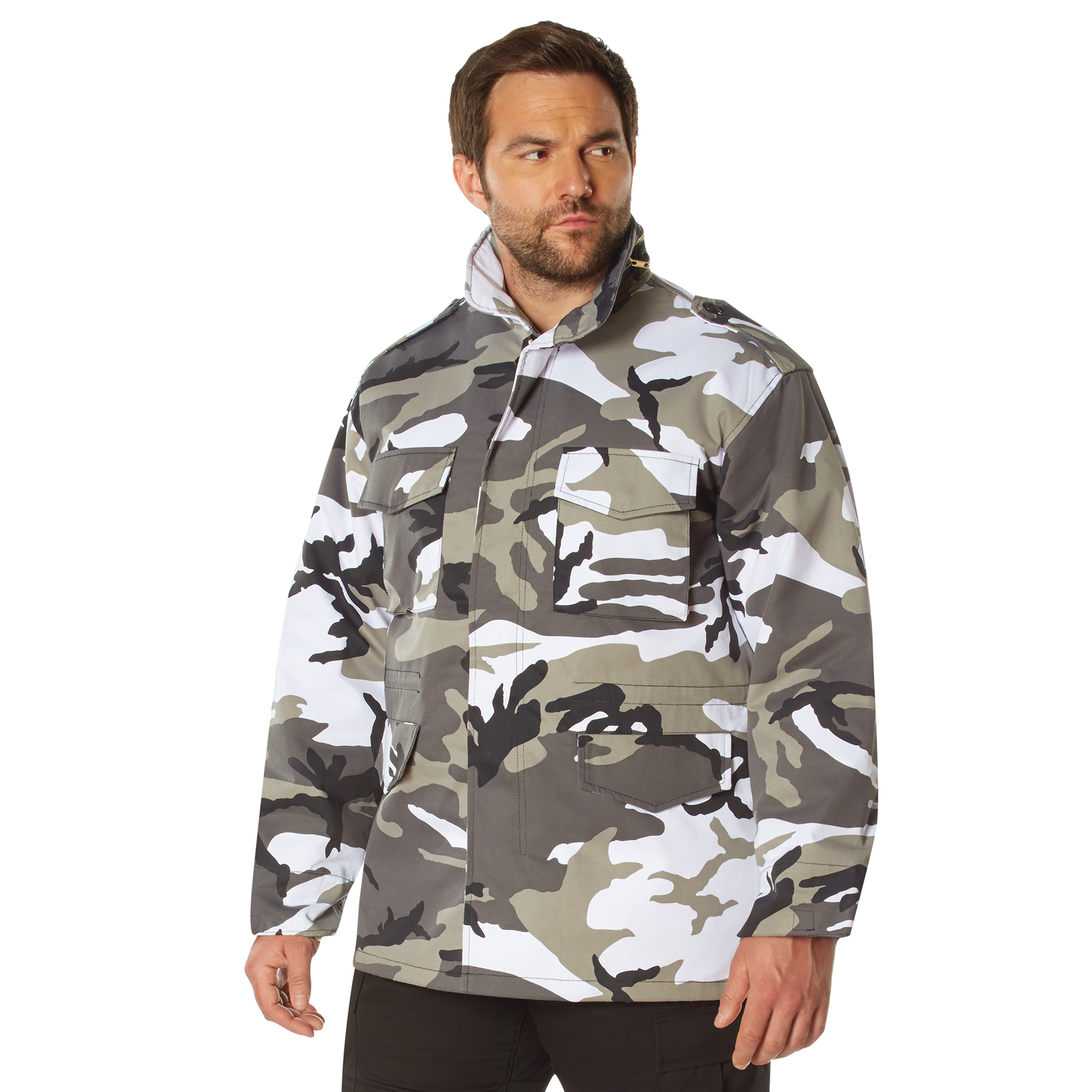 Rothco Rothco M-65 Field Jacket - City Camo, Medium