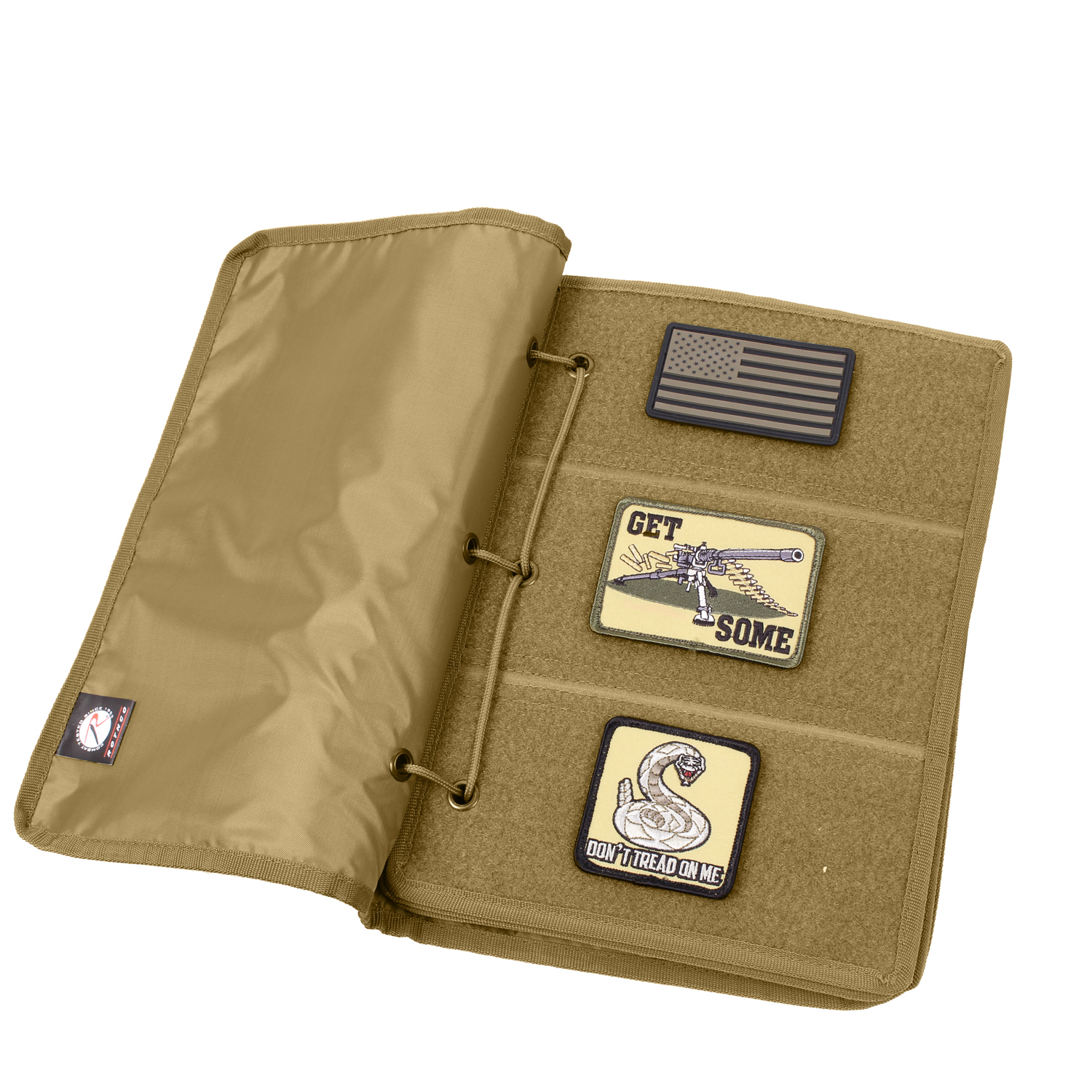 Rothco Rothco Hook Loop Patch Book - Coyote Brown