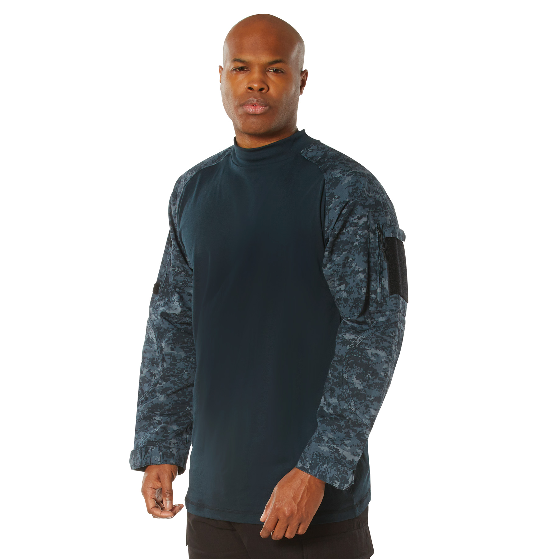 Rothco Rothco Nyco Fr Fire Retardant Combat Shirt - Midnight Digital Camo, 2X-Large