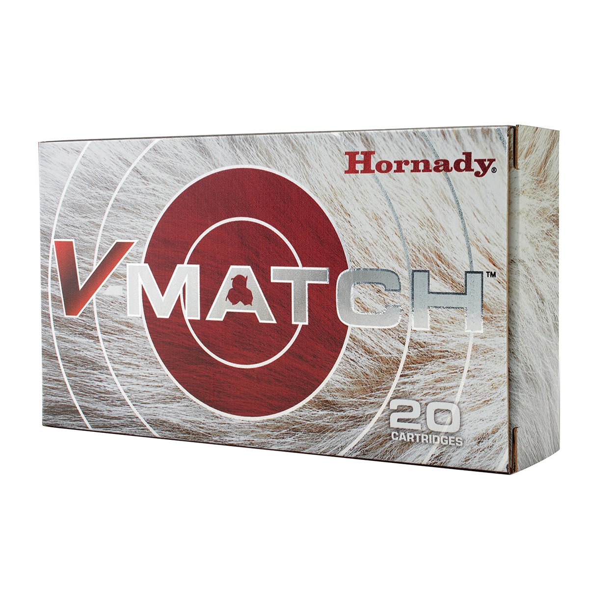 Hornady V-Match .22 ARC 62 gr ELDVT 20rds Rifle Ammo for Precision and Tactical Applications - 81542 - Hornady