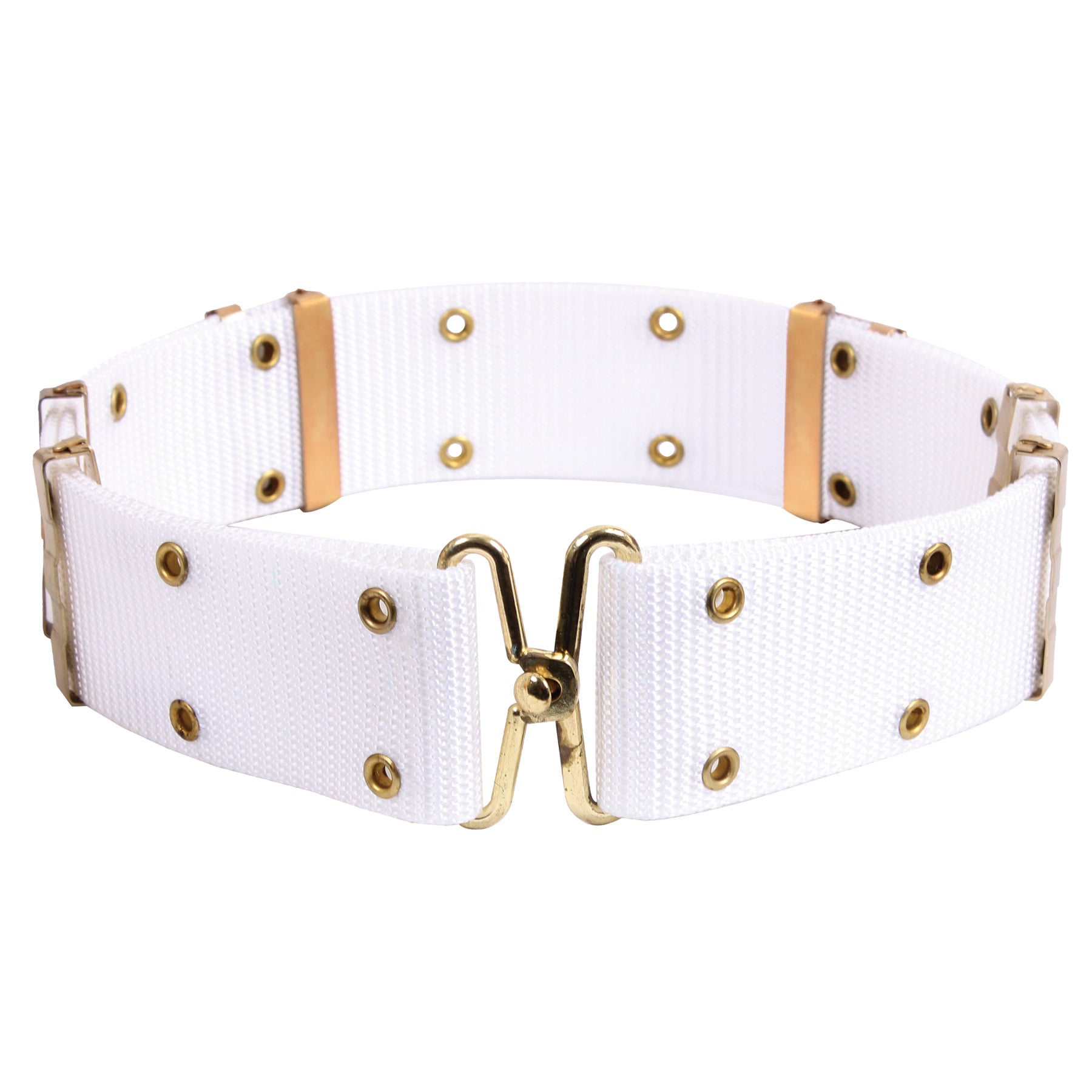 Rothco Rothco Gi Style Pistol Belt With Metal Buckles - White