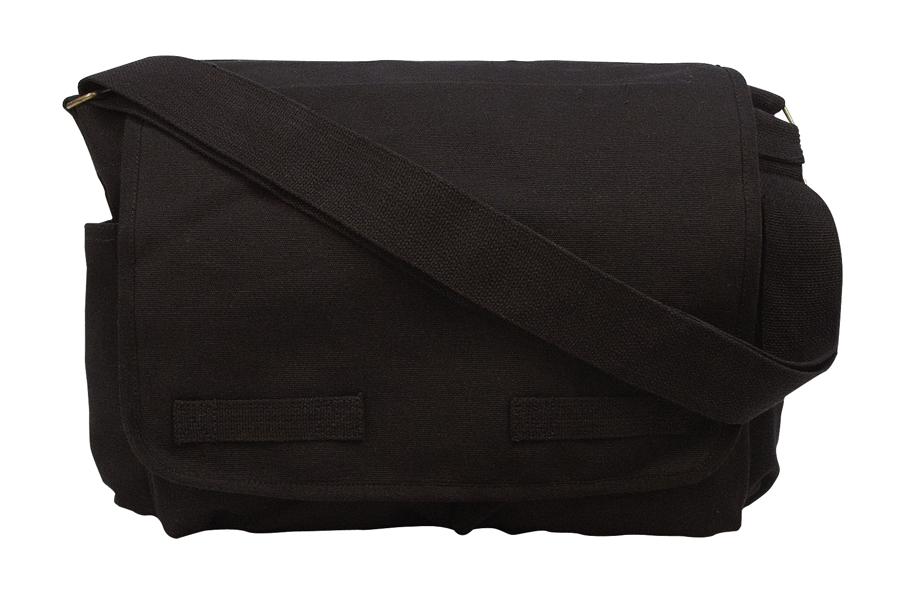 Rothco Classic Canvas Messenger Bag - Black - Rothco