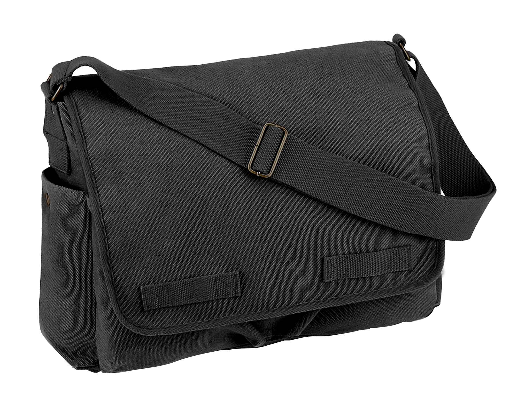 Rothco Classic Canvas Messenger Bag - Charcoal Grey - Rothco