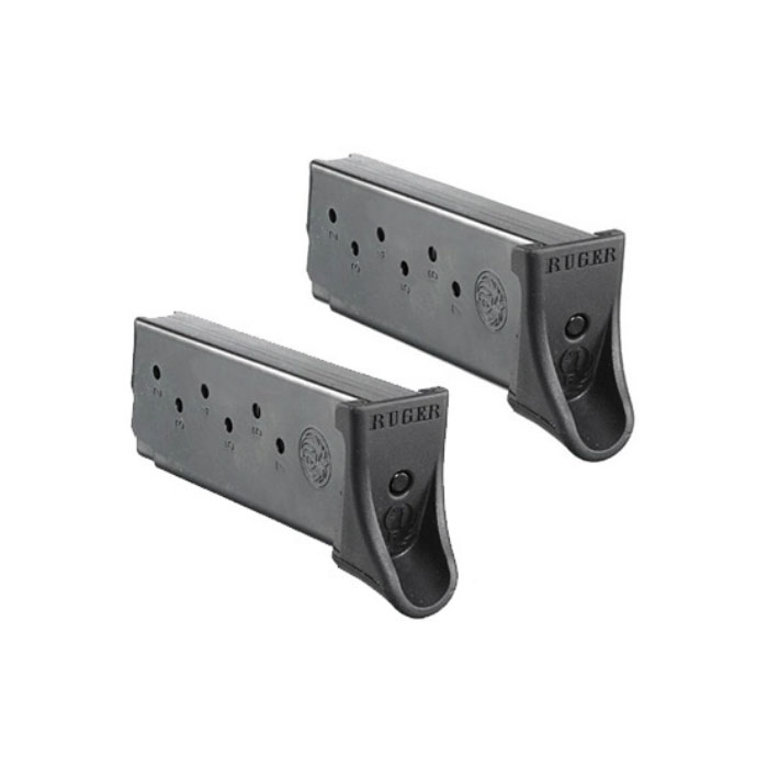 Ruger Magazine: LC9: 9mm: 2-Mag Value Pack 7rd Capacity Black - 90642