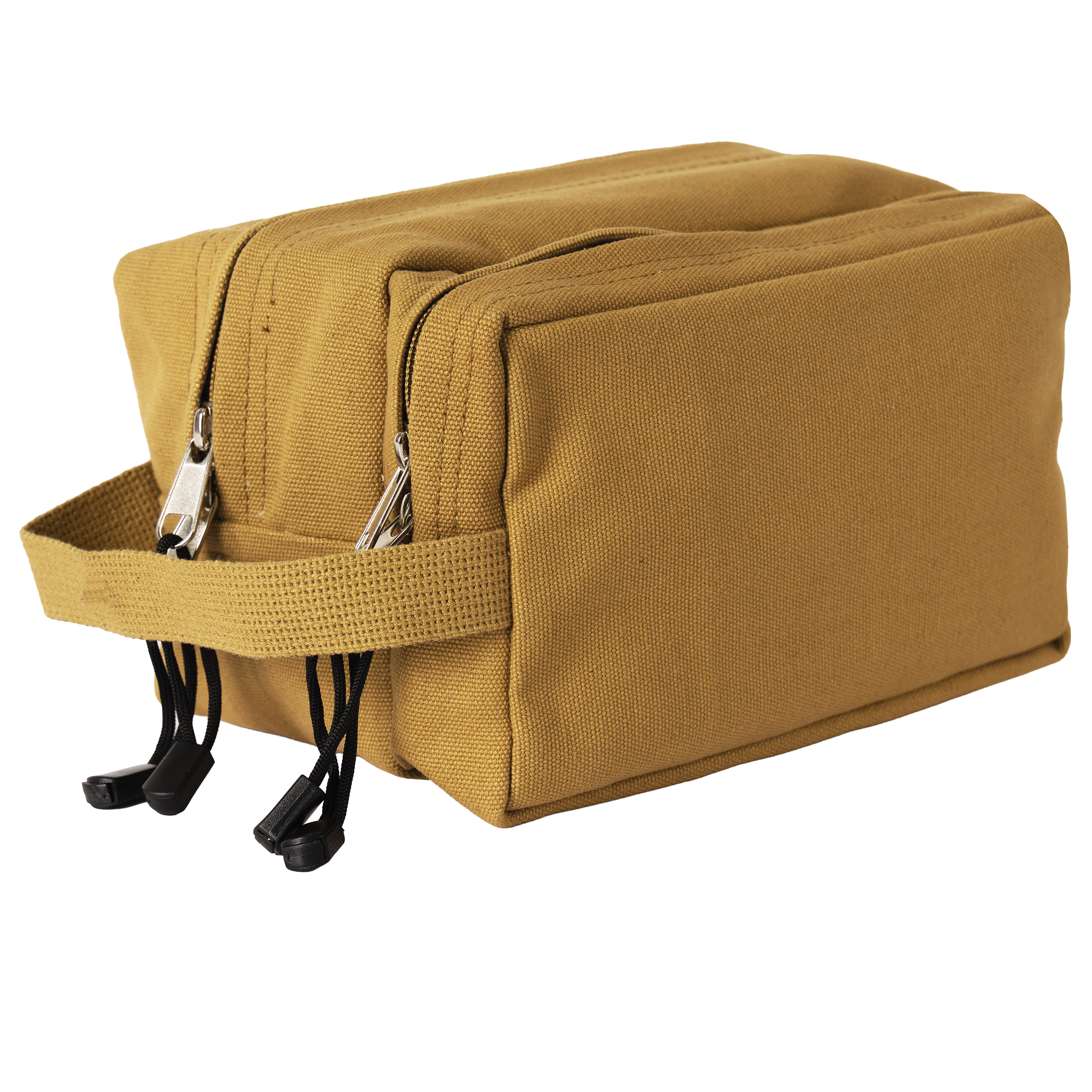 Rothco Rothco Canvas Dual Compartment Travel Kit - Coyote Brown