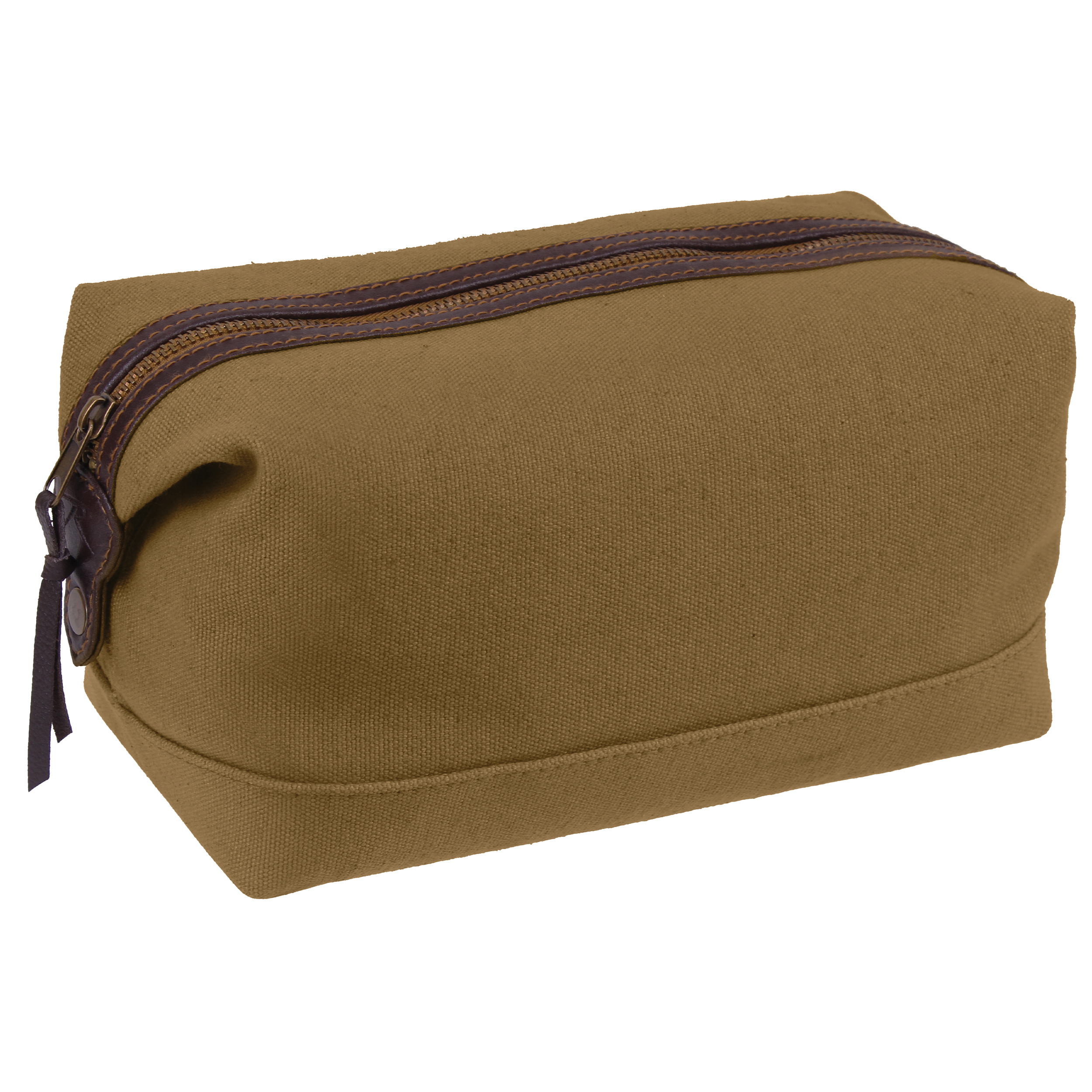 Rothco Rothco Canvas Leather Travel Kit - Coyote Brown
