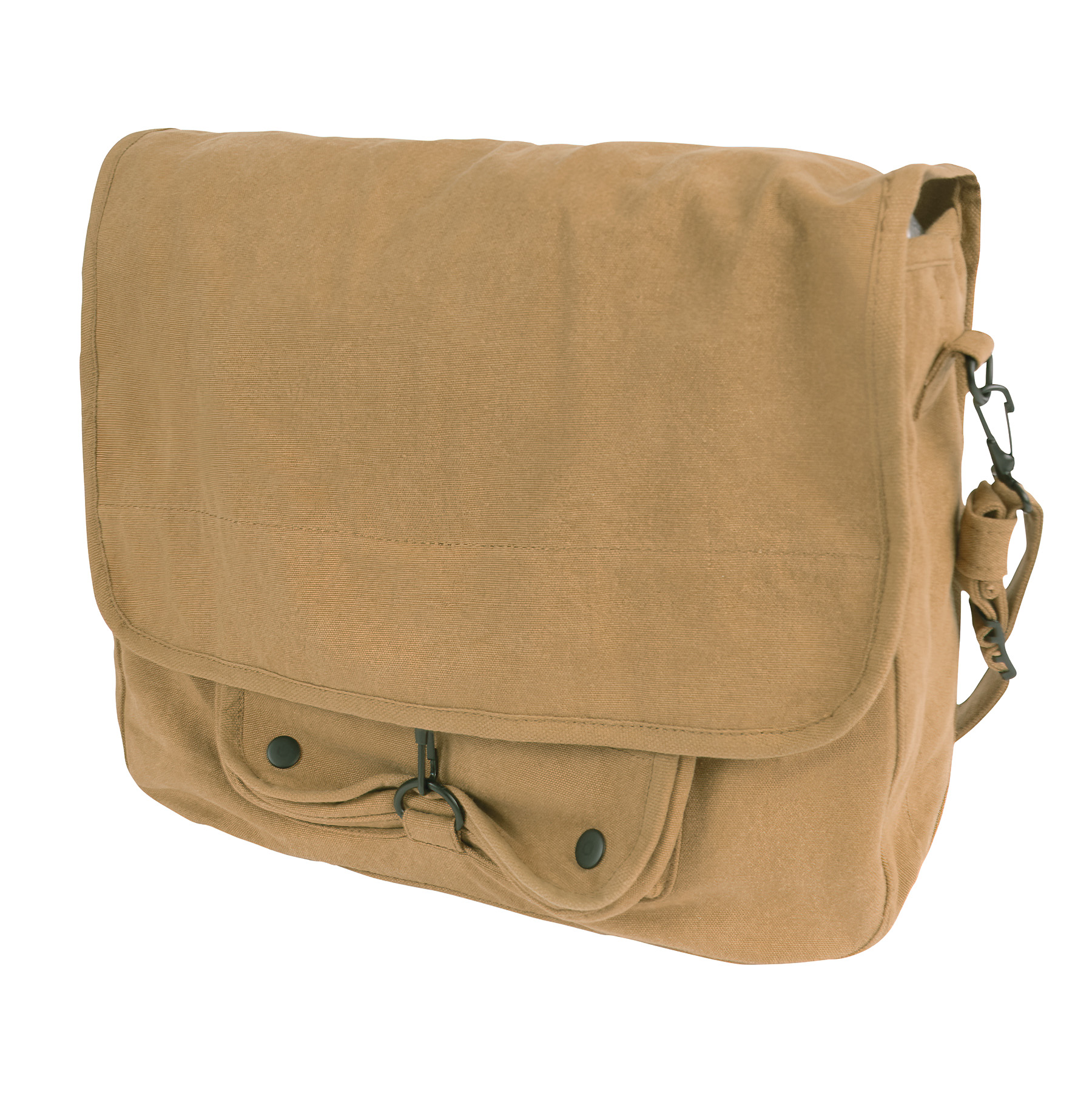 Rothco Vintage Canvas Paratrooper Bag - Coyote Brown - Rothco