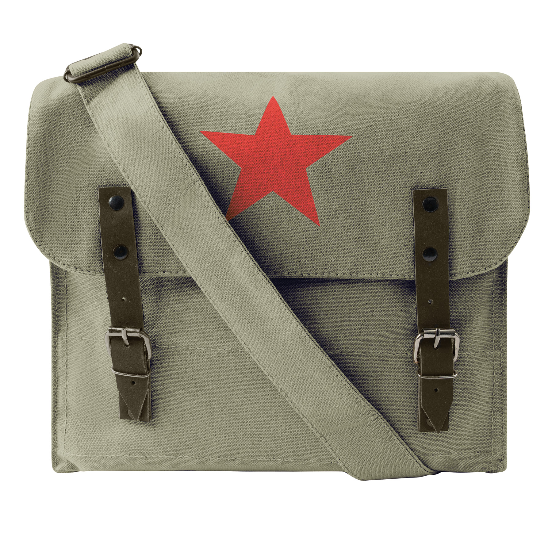 Rothco Canvas Classic Bag With Medic Star - Vintage Olive Drab - Rothco