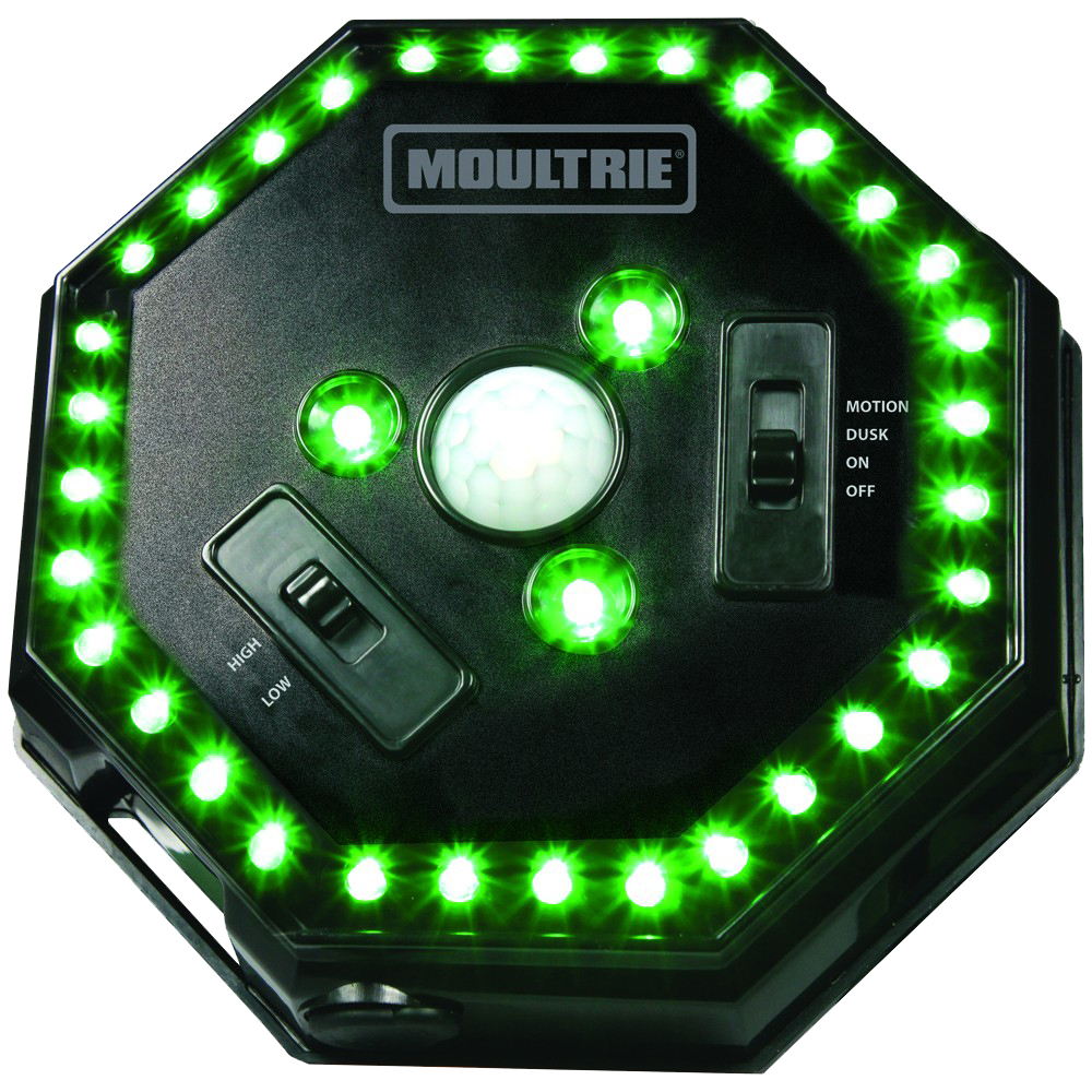 Moultrie LED Feeder Hog Light, Black - MFA-12651