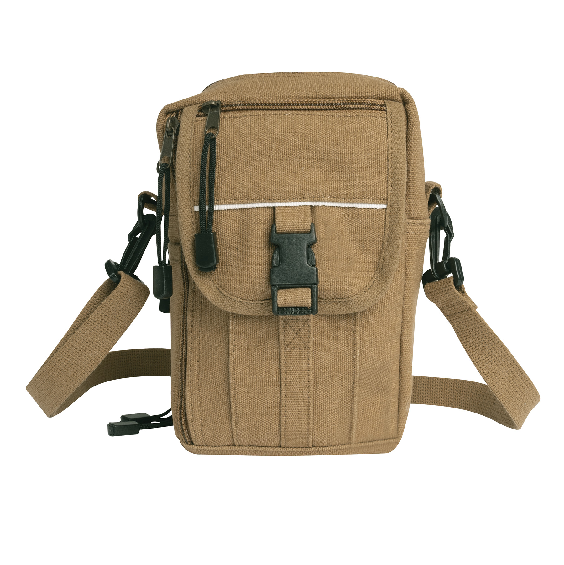 Rothco Rothco Heavyweight Classic Canvas Passport Travel Pouch - Coyote Brown