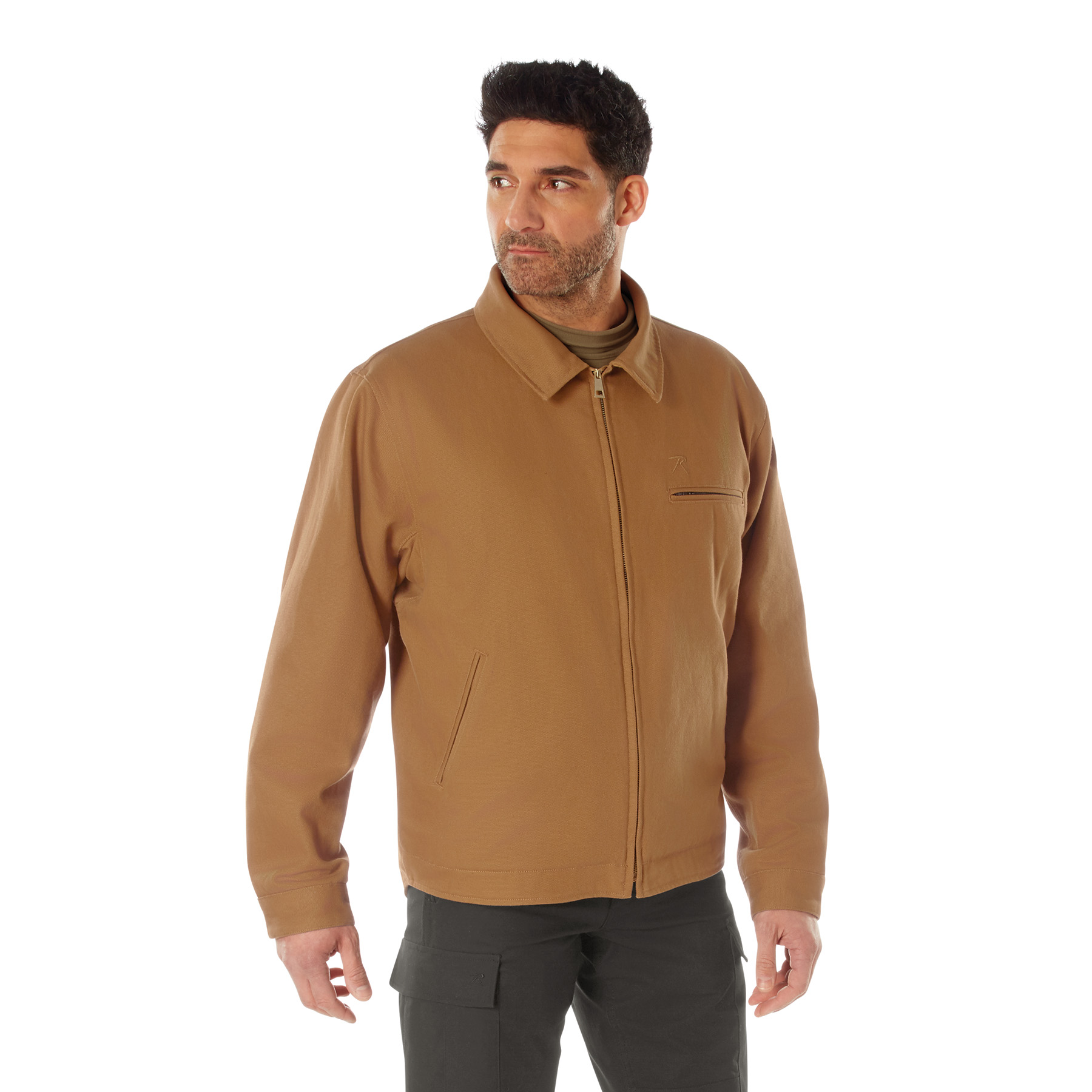 Rothco Rothco Canvas Work Jacket - Work Brown, Large