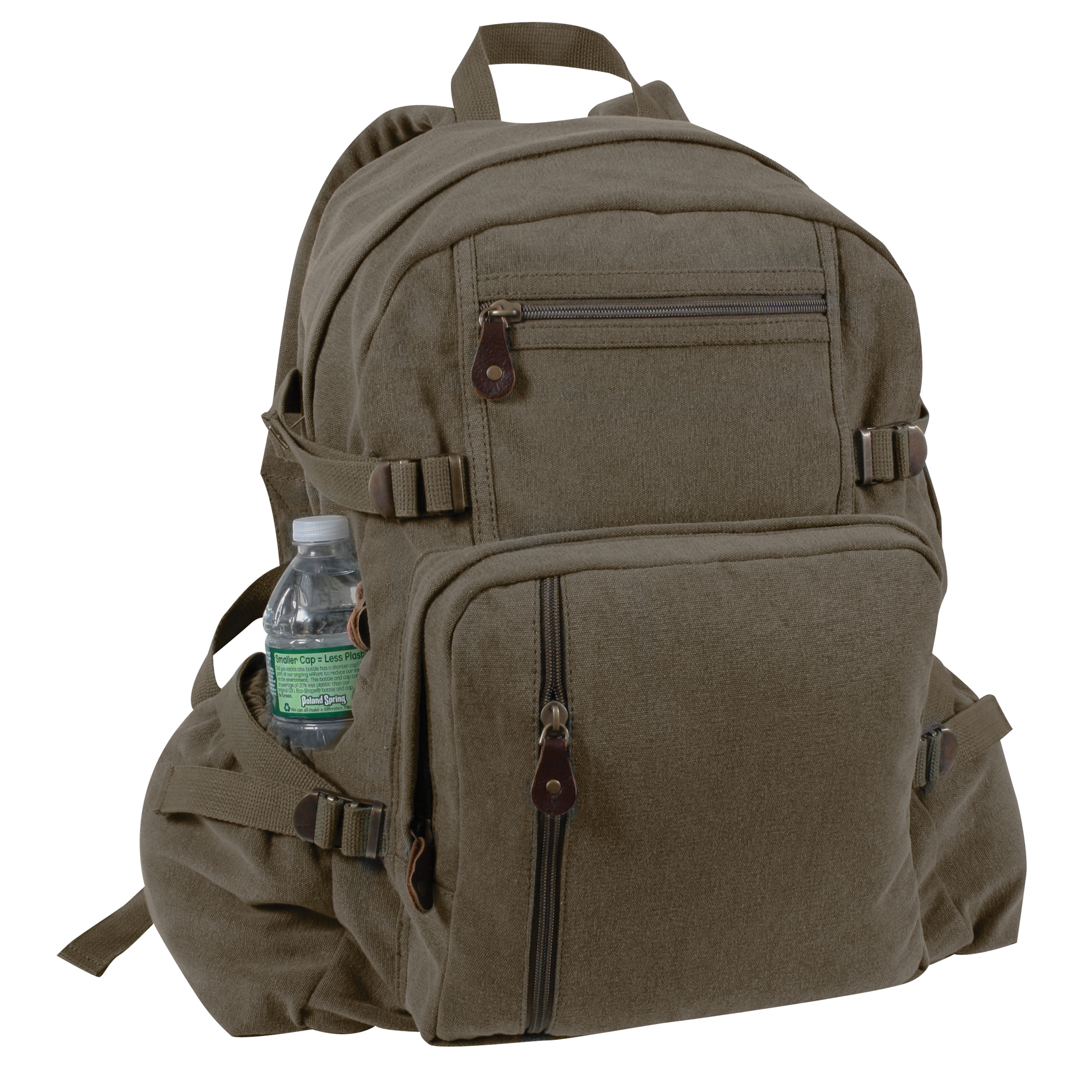Rothco Rothco Jumbo Vintage Canvas Backpack - Olive Drab