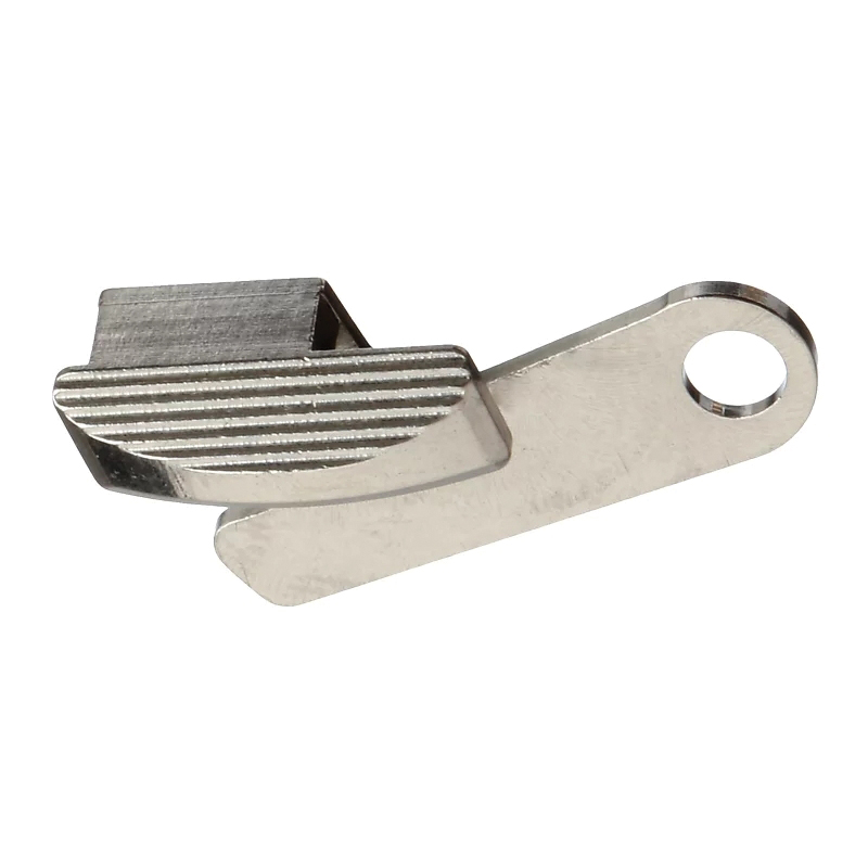 Volquartsen Extended Bolt Release Fits Ruger Mark IV, Silver - Volquartsen