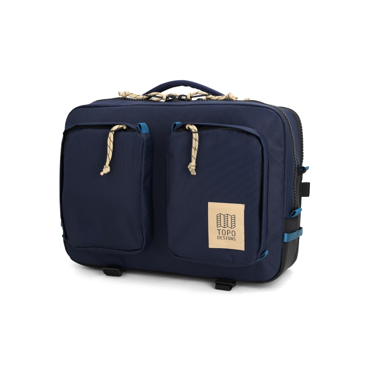 Topo Designs Global Briefcase - Navy/Sahara