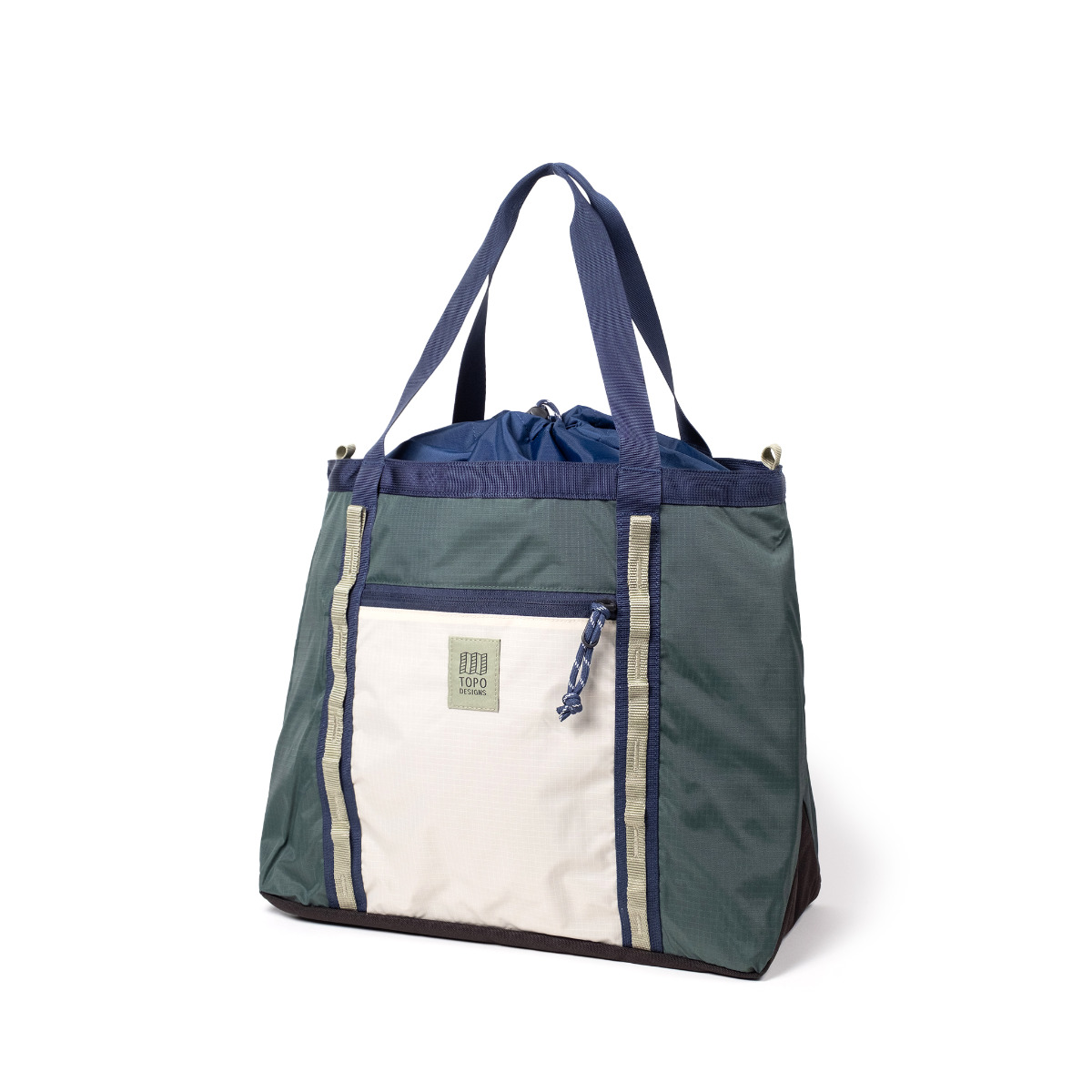 Topo Designs Mountain Utility Tote - Forest/Bone White