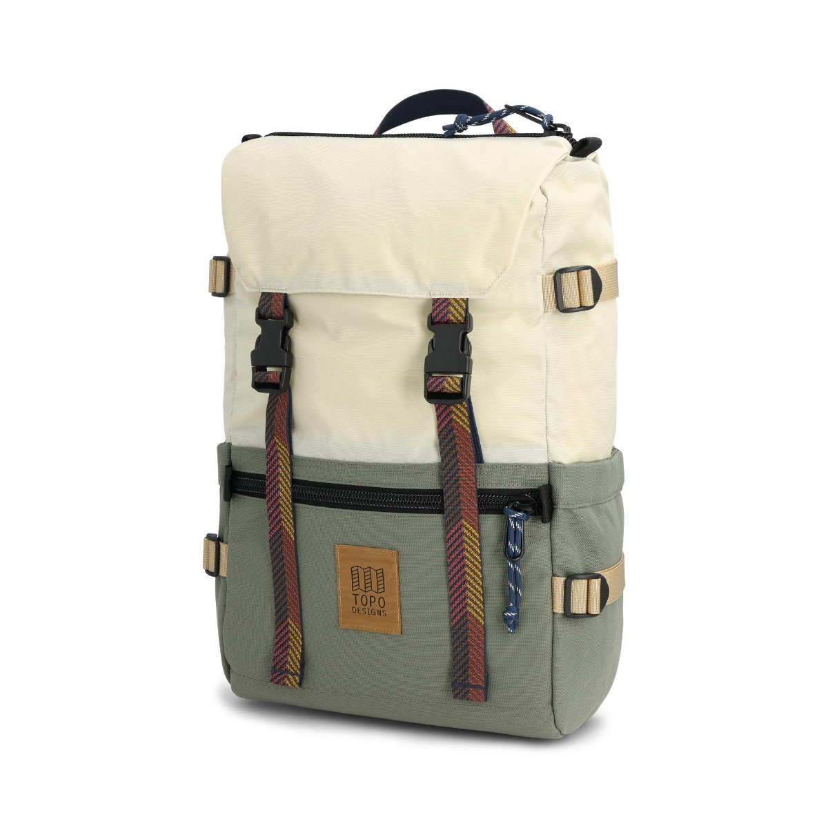 Topo Designs Rover Pack Classic - Bone White/Beetle