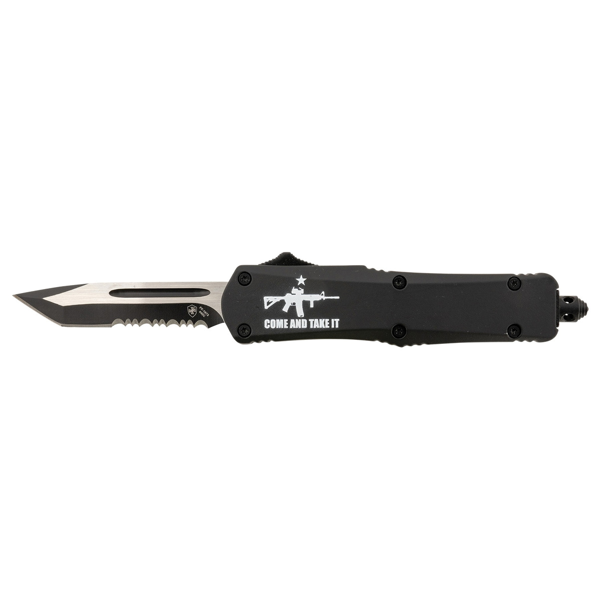 Templar Knife Come and Take It Folding/OTF Knife Tanto Black - Reliable and Durable - LCATI531