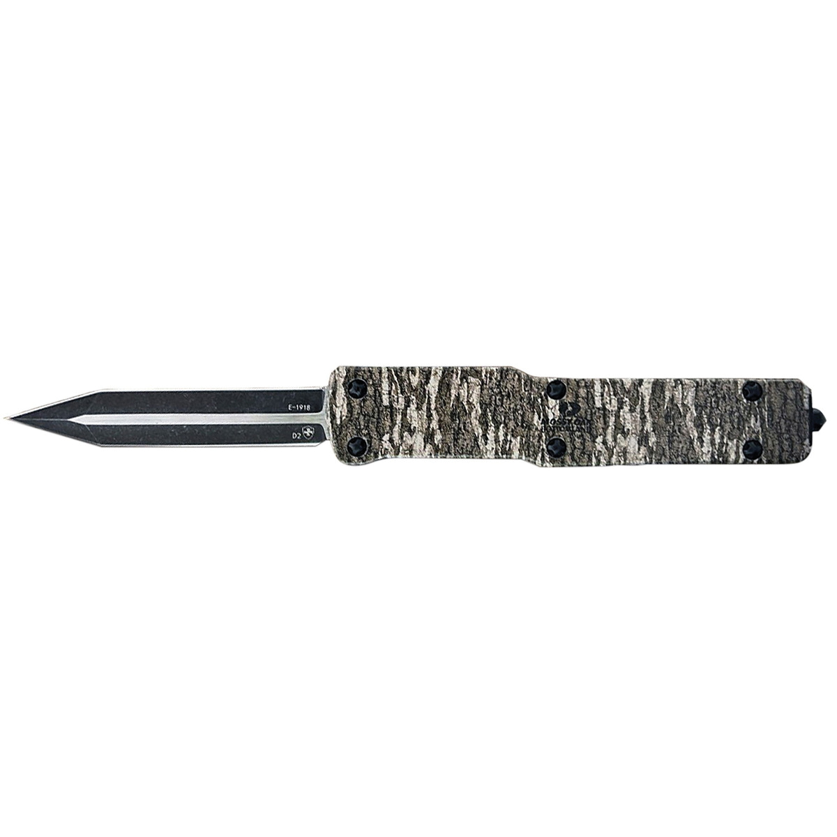 Templar Knife Premium Lightweight Folding/OTF Knife Drop Point Mossy Oak Bottomland Aged Camo - Reliable and Durable - MAMOB321 - Templar Knife